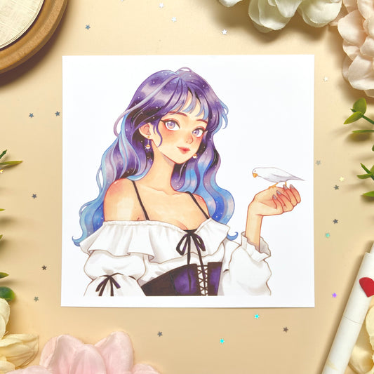 Celestial Grace Art Print