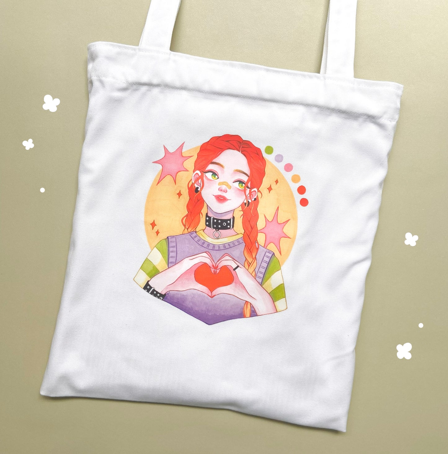 Radiant Rebel Tote Bag