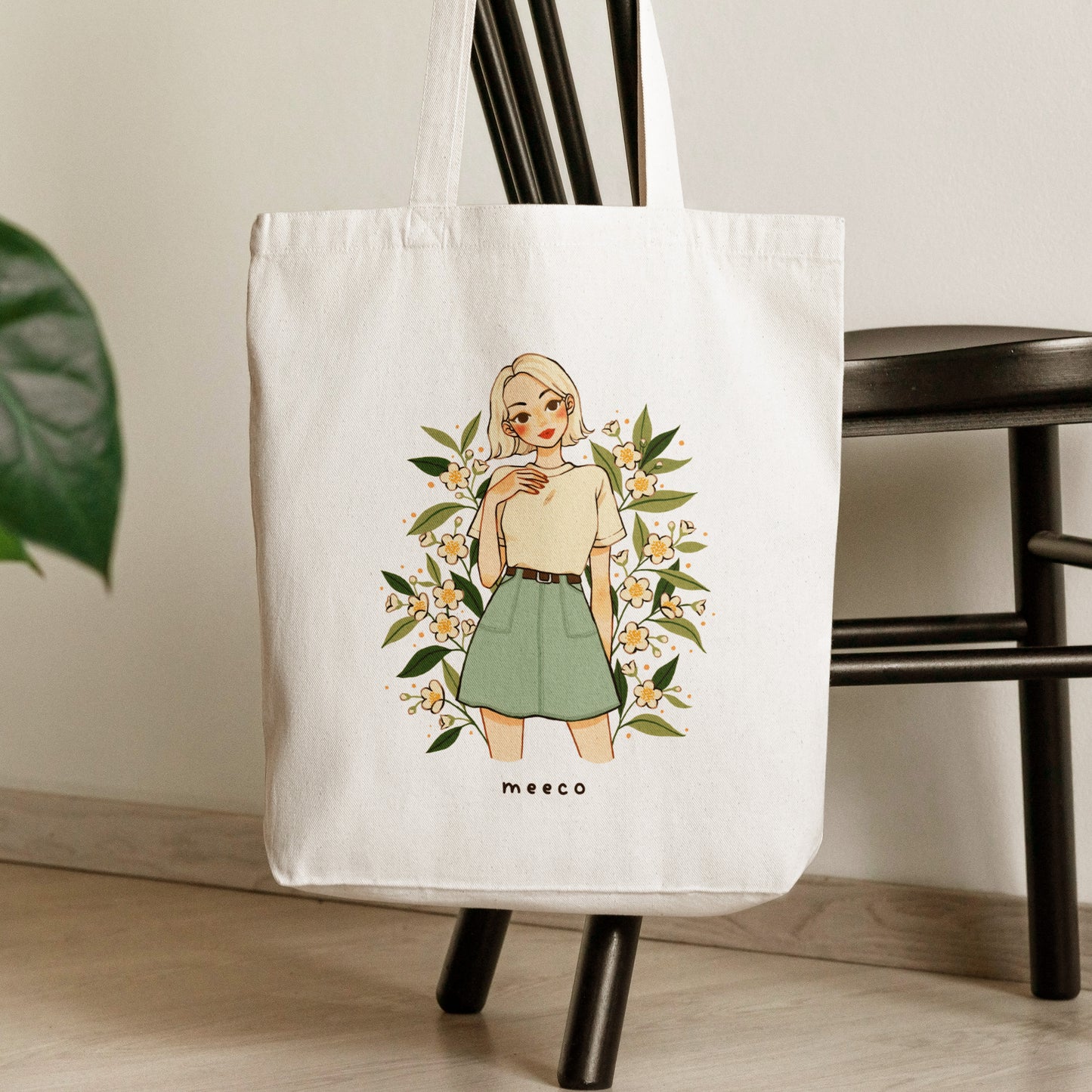 Camellia Sinensis Tote Bag
