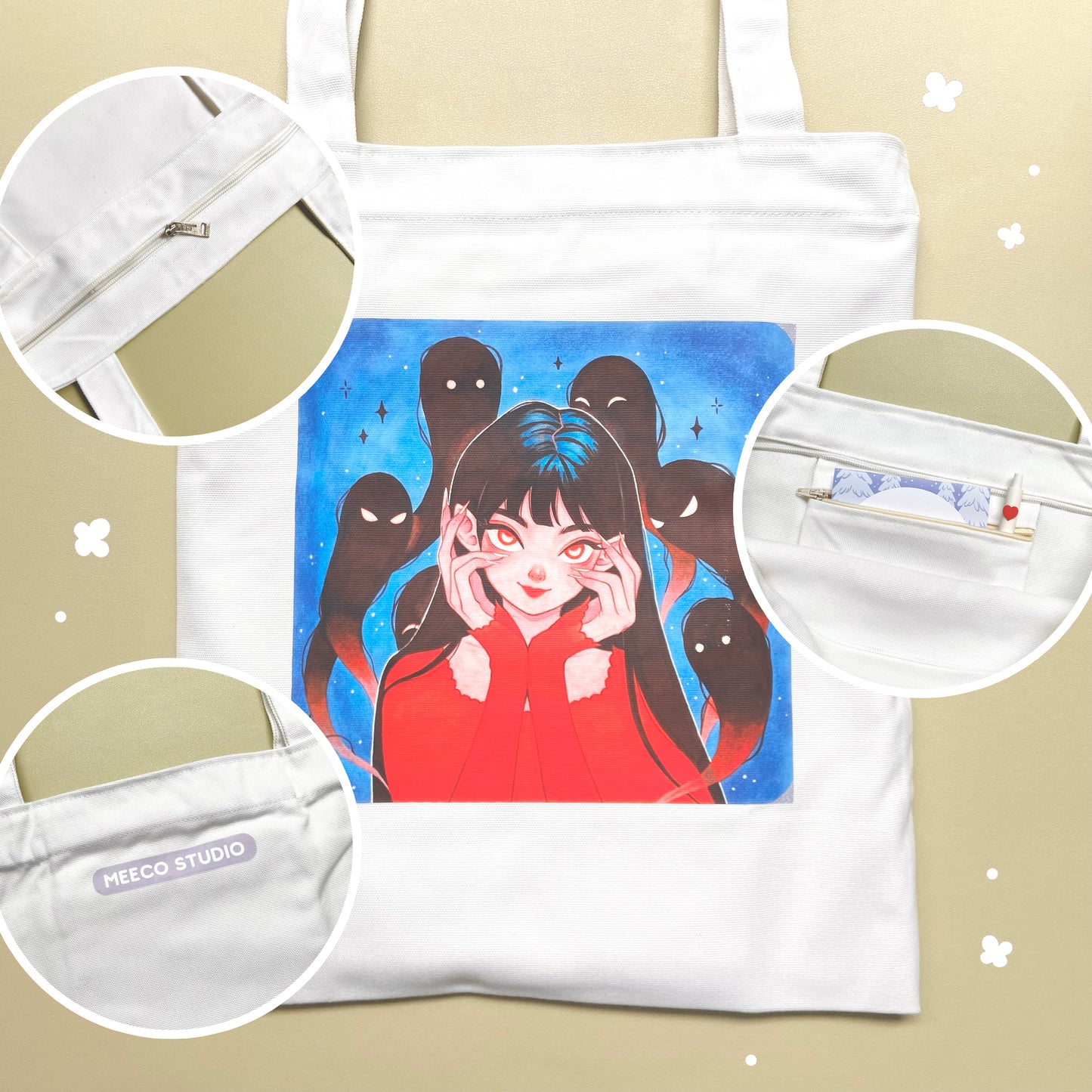Demonic Charm Tote Bag