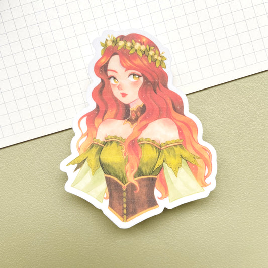 Earthly Muse Vinyl Sticker