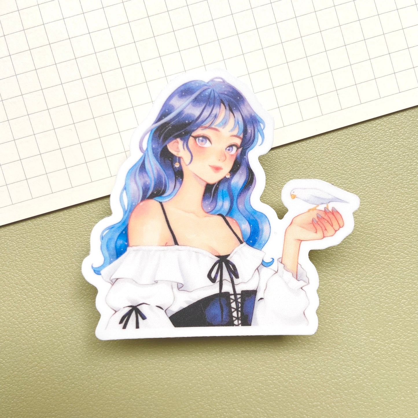 Celestial Grace Vinyl Sticker