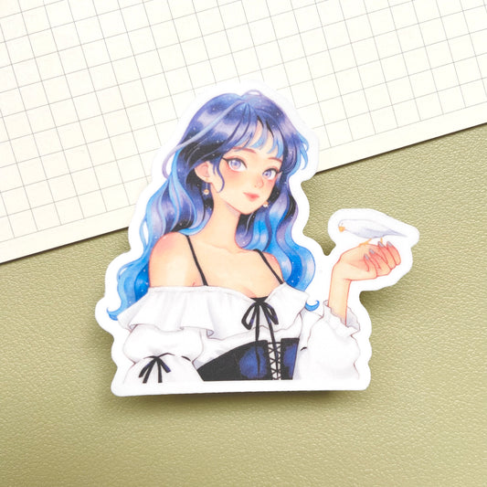 Celestial Grace Vinyl Sticker
