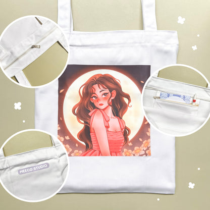 Lunar Grace Tote Bag