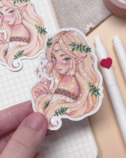 Forest Grace Vinyl Sticker